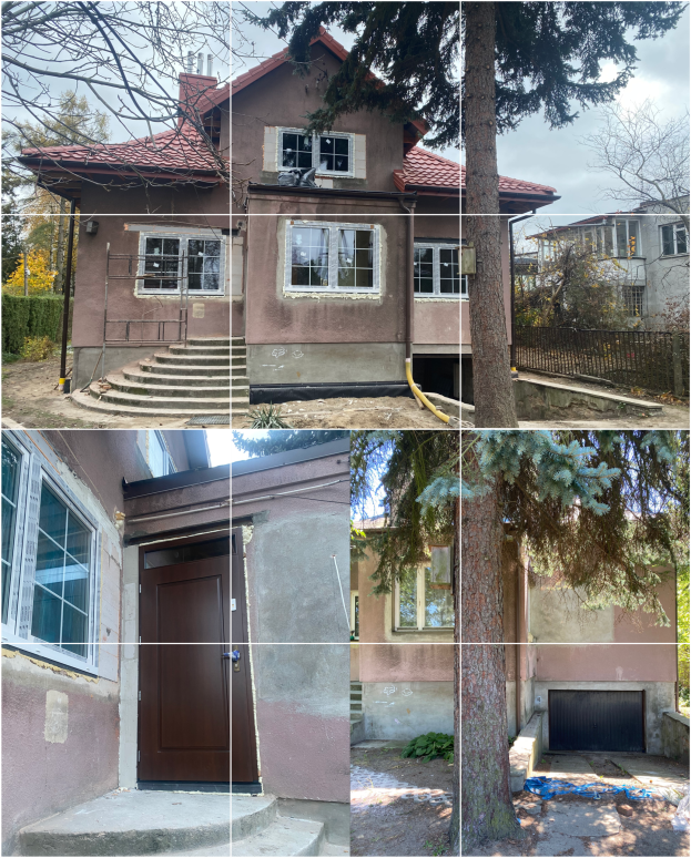 Zdjęcie budynku przed remontem - Dom parterowy z poddaszem uzytkowym lata 70 - te 