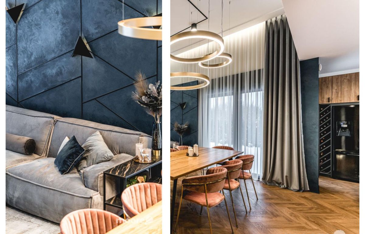 Projekt wnętrza domu piętrowego w Lublinie - 2020 