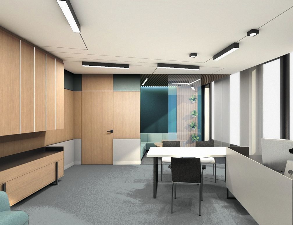 Hazel projekt - projektowanie, projekt wnętrza biurowego, projekt biura, projektowanie wnętrz, projektowanie wnętrz wizualizacja, projekt mebli biurowych, projekt pomieszczeń biurowych, wizualizacja wnętrza biurowego, projektowanie wnętrz online, projekt wnętrza biura Orion,  projekt nowoczesnego wnętrza biurowego,  projekt gabinetu biurowego wizualizacja, 