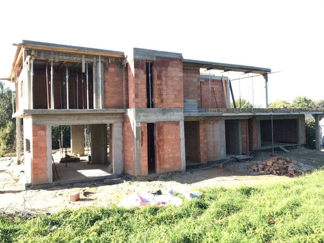 zdjęcie z budowy - realizacja w trakcie