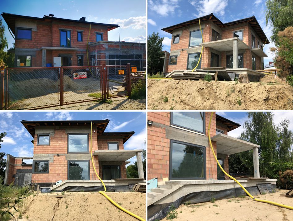 Hazel Projekt  - Projektowanie elewacji. Projekt elewacji online. Adaptacja projektu elewacji, Projekt elewacji domu. nowoczesna elewacja. domu piętrowego, wymarzony dom, wymarzona elewacja domu, 