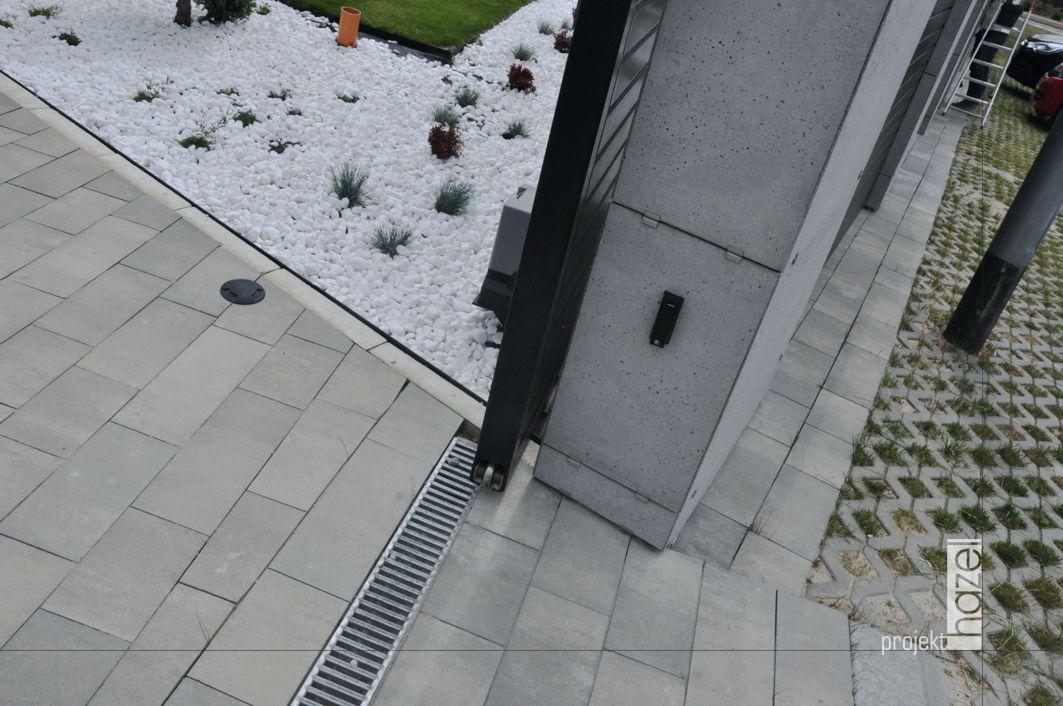 Hazel projekt - Projektowanie elewacji. projektowanie ogrodzeń. indywidualny projekt ogrodzenia, oryginalne ogrodzenia. nowoczesne ogrodzenie, projektowanie online, ogrodzenie beton, 