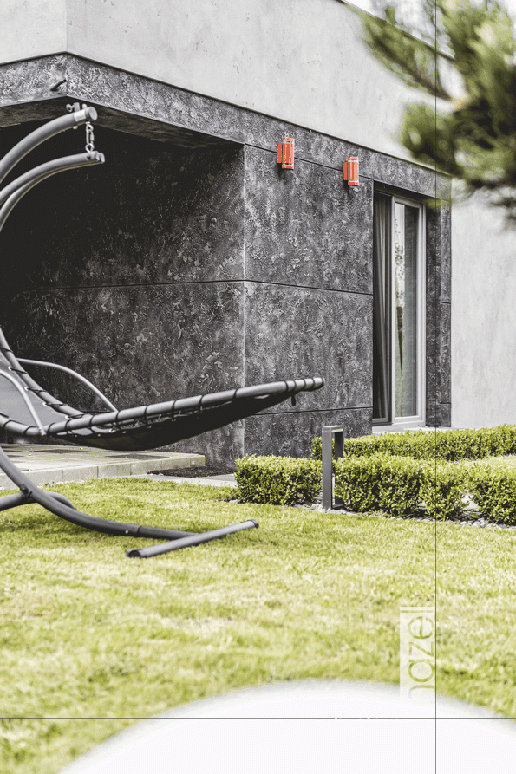 Hazel projekt - Projektowanie elewacji. Projekt elewacji domu. Adaptacja elewacji. Lublin Trójmiasto, Rzeszów, Warszawa. Projekty elewacji domu. przebudowa. renowacja elewacji, Adaptacja projektu elewacji, tynki dekoracyjne na elewacji, tynk beton. cegła na elewacji. 