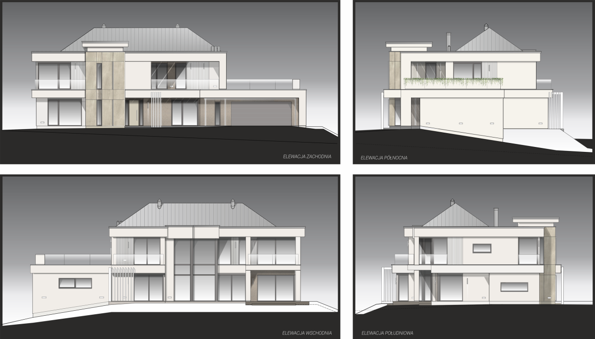 widoki elewacji